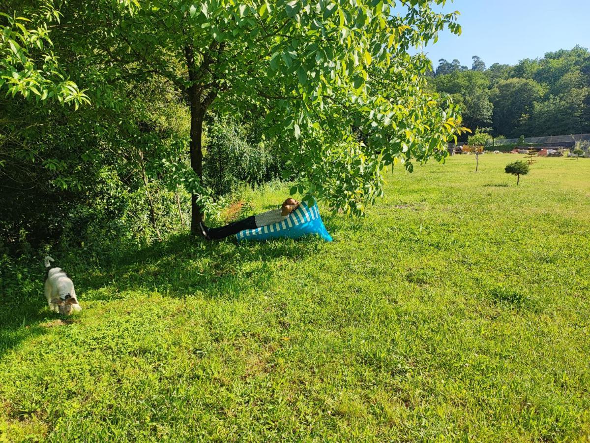 Casa Marina, En Plena Naturaleza Y Vistas Al Campo Villa Понтеведра Екстериор снимка