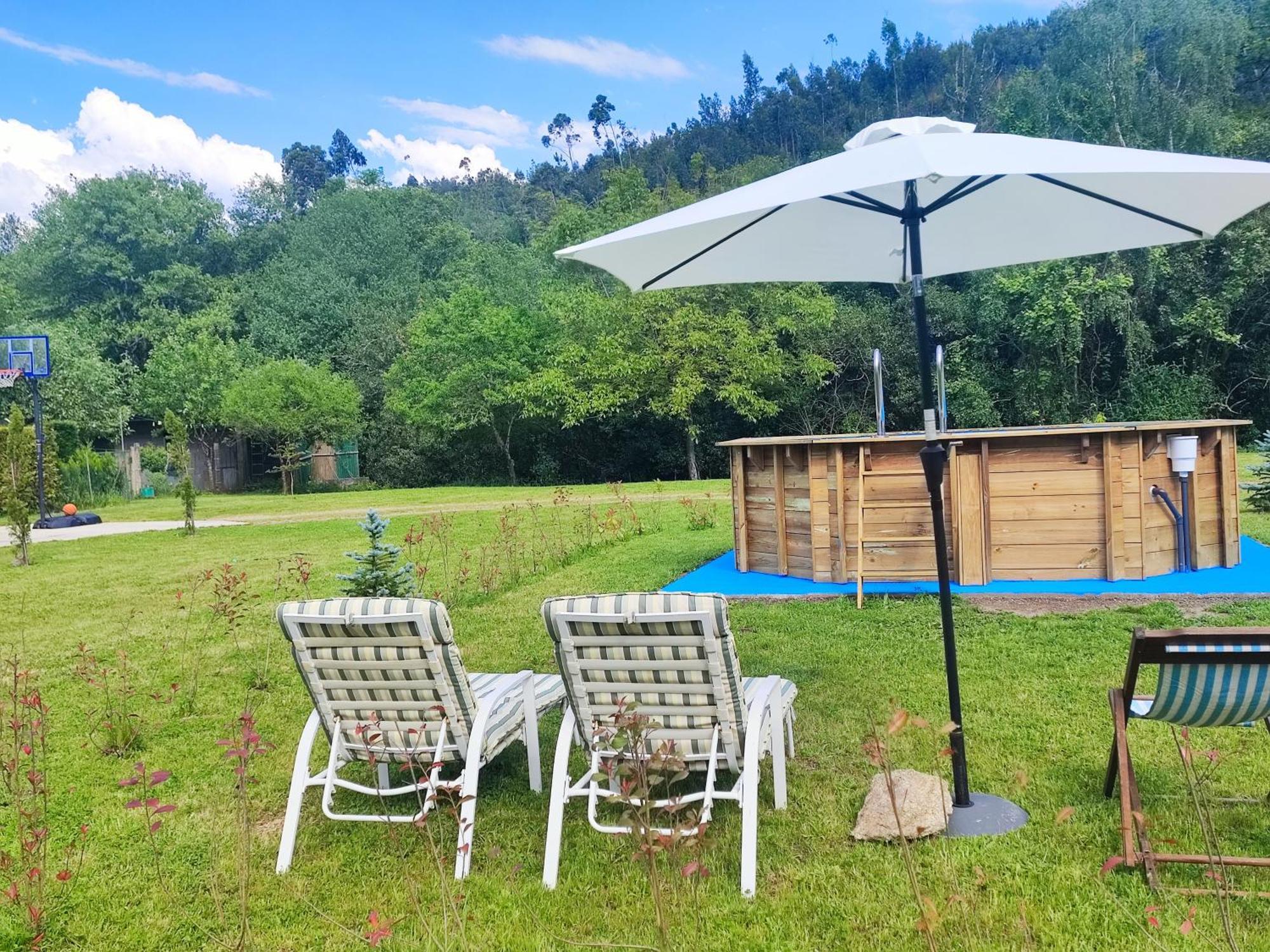 Casa Marina, En Plena Naturaleza Y Vistas Al Campo Villa Понтеведра Екстериор снимка