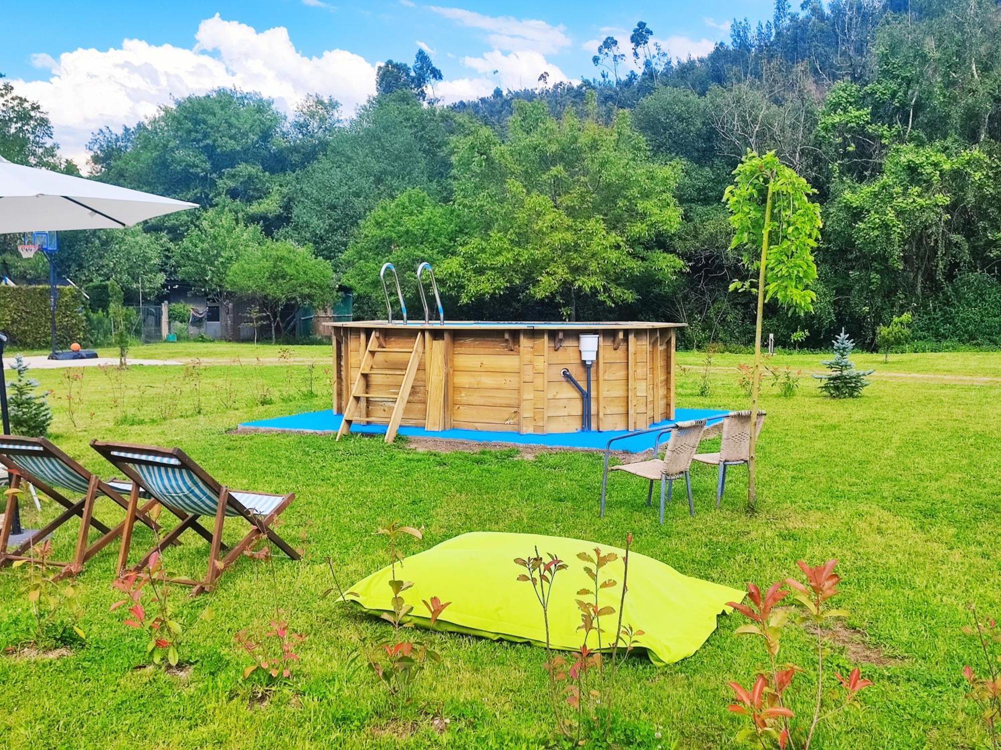 Casa Marina, En Plena Naturaleza Y Vistas Al Campo Villa Понтеведра Екстериор снимка
