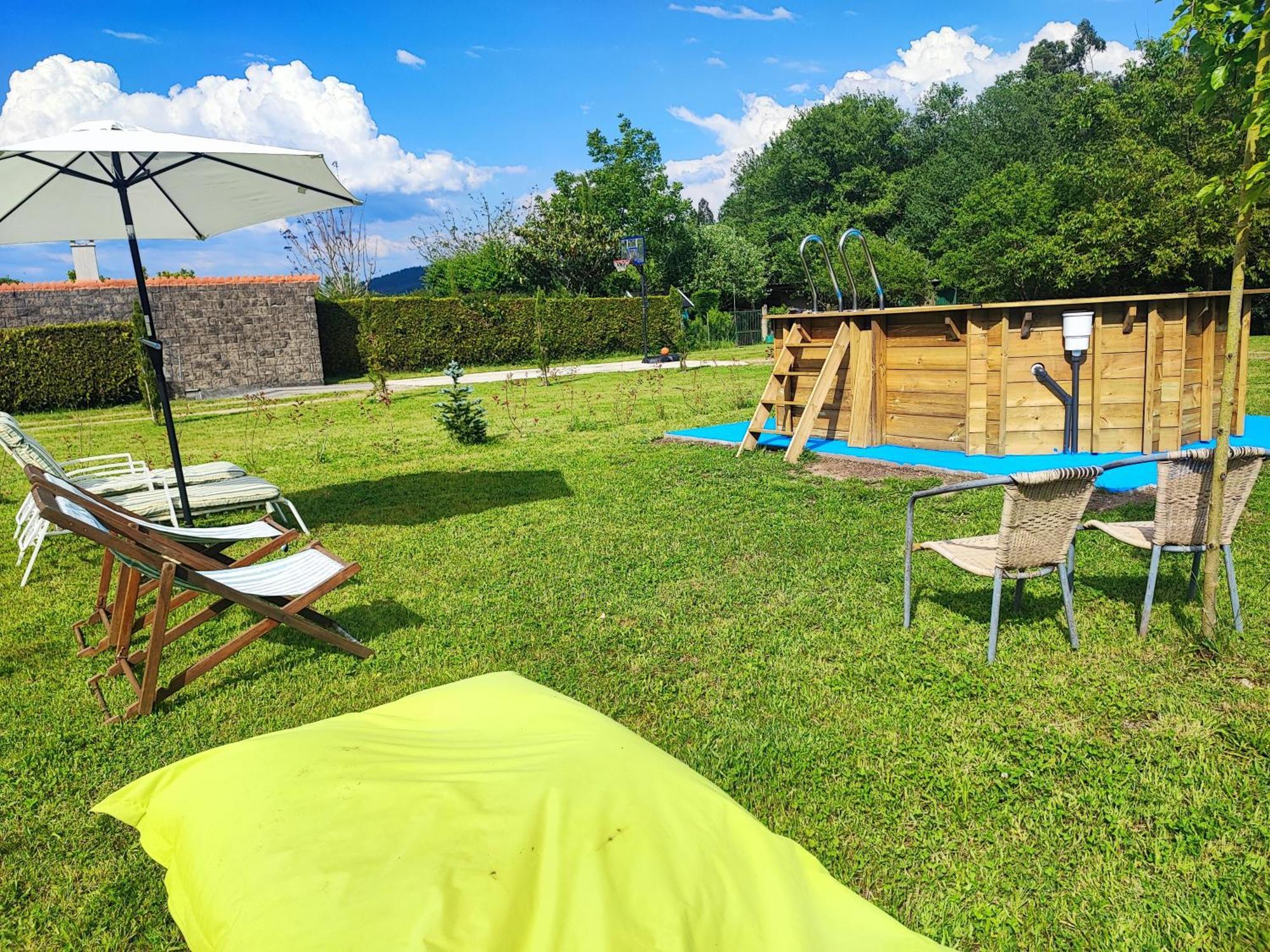 Casa Marina, En Plena Naturaleza Y Vistas Al Campo Villa Понтеведра Екстериор снимка